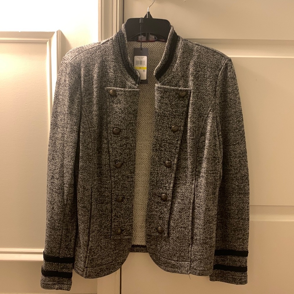 grey Tommy Hilfiger jacket